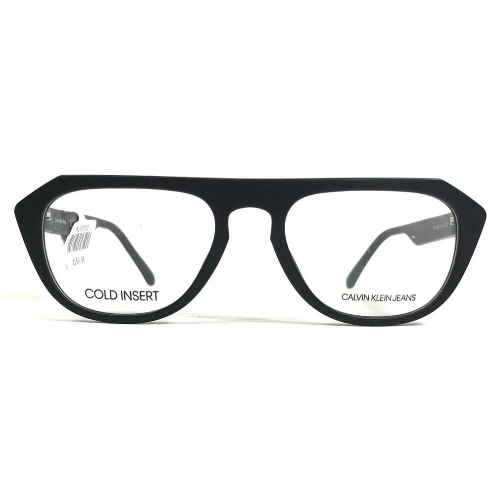 Calvin Klein Eyeglasses Frames CKJ19522 001 Black Square Full Rim 54-19-145